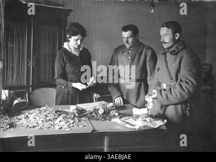 Dezember 2007 - Moskau, Sowjetunion - Petrograd. Tavricheskiy Palast, Konferenzsaal der Staatsduma. Konferenz des Petrograder Rates der Arbeits- und Soldatendeutaten (Credit Image: Mariela Lombard/ZUMAPRESS.com) Stockfoto