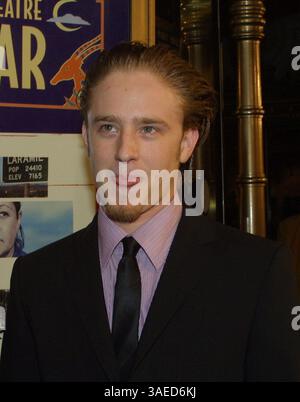 März 2002; Los Angeles, CA, USA; Schauspieler BEN FOSTER bei der LA-Premiere von „The Laramie Project“. (Bild: Robert Millard/ZUMAPRESS.com) Stockfoto