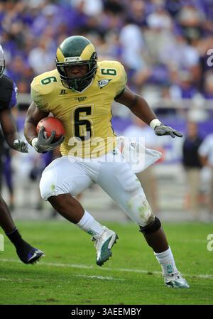 19. November 2011: Colorado State Rams laufen Chris Nwoke #6 in Aktion während des Spiels zwischen den Colorado State University Rams und den Texas Christian University Horned Frogs im Amon G. Carter Stadium in Fort Worth, Texas. TCU gewinnt gegen Colorado State, 34-10. (Bild: © Patrick Green/Cal Sport Media/ZUMAPRESS.com) Stockfoto