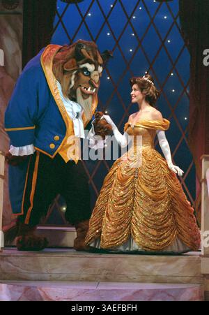 April 2001; Orlando, FL, USA; Beauty and the Beast in Disney MGM Studios. Datei Fotos von Disney MGM Studios in Walt Disney World in Orlando, Florida. (Bild: Peter Stachiw/ZUMAPRESS.com) Stockfoto