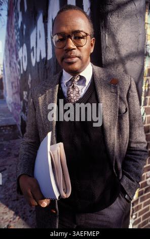 Mai 1993; Philadelphia, PA, USA; Professor für Sozialwissenschaften an der University of Pennsylvania ELIAJAH ANDERSON. (Bild: Leif Skoogfors/ZUMAPRESS.com) Stockfoto