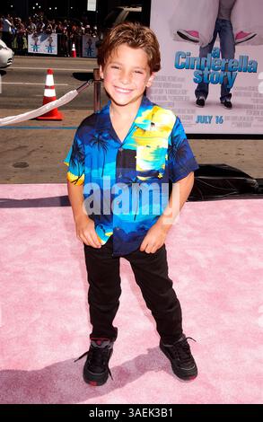 Juli 2004; Los Angeles, CA, USA; Schauspieler BLAKE WOODRUFF bei der "A Cinderella Story" Weltpremiere im Grauman's Chinese Theater, Hollywood. (Bild: Paul Fenton/ZUMAPRESS.com) Stockfoto