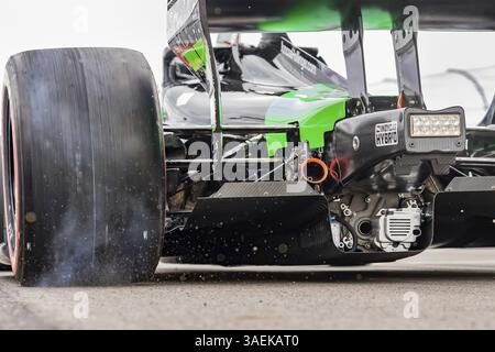 CONOR DALY (78) USA aus Noblesville, Indiana, bereitet sich auf die Qualifikation für den Big Machine Music City Grand Prix vor, der von Gainbridge beim Nashville sup präsentiert wird Stockfoto