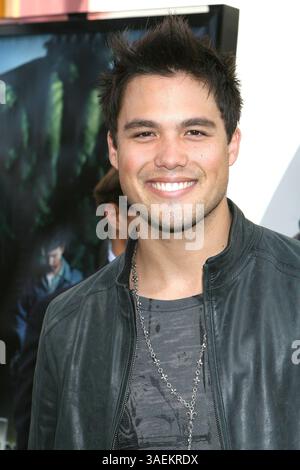Juni 2008 – Los Angeles, Kalifornien, USA – Schauspieler MICHAEL COPON bei der Weltpremiere „The Incredible Hulk“ im Gibson Amphitheatre, Universal Studios (Bild: Paul Fenton/ZUMAPRESS.com) Stockfoto