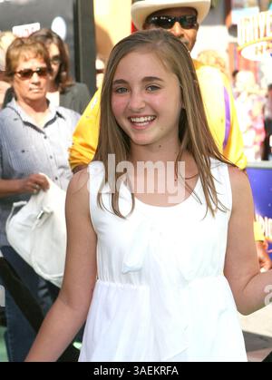 Juni 2008 – Los Angeles, Kalifornien, USA – Schauspielerin RACHEL FOX bei der Weltpremiere „The Incredible Hulk“ im Gibson Amphitheatre, Universal Studios (Bild: Paul Fenton/ZUMAPRESS.com) Stockfoto