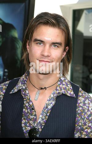 Juni 2008 – Los Angeles, Kalifornien, USA – Schauspieler ROB MAYES bei der Weltpremiere „The Incredible Hulk“ im Gibson Amphitheatre, Universal Studios (Bild: Paul Fenton/ZUMAPRESS.com) Stockfoto
