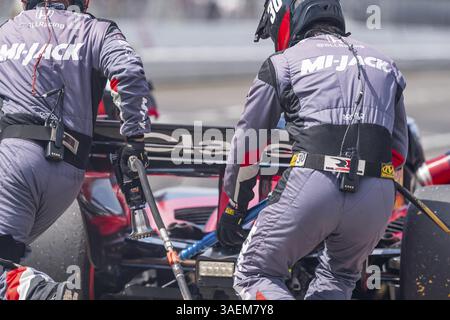 PIETRO FITTIPALDI (30) USA aus Miami, Florida, wird während des Grand Prix von Portland Bitnile.com auf der Portland International R. Stockfoto