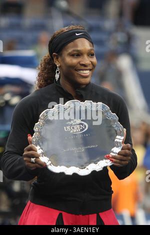 September 2011 - New York, New York, USA - SERENA WILLIAMS. Samanth Stosur gewinnt US Open Tennis. 9-11-2011 . 2011.(Bild: © John Barrett/Globe Photos/ZUMAPRESS.com) Stockfoto