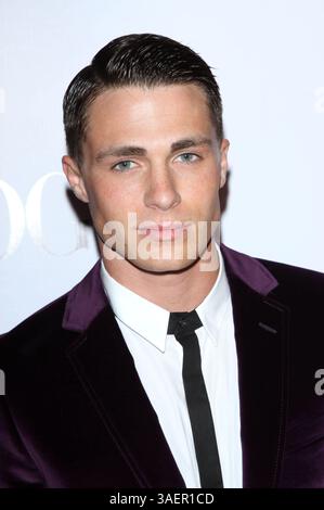 September 2011 - La, New York, USA - . . . . . . . . . . NUR US-VERKÄUFE . . . . . 23. September 2011: LA Colton Haynes kommt am 23. September 2011 zur 9. Jährlichen Teen Vogue Young Hollywood Party in den Paramount Studios in Los Angeles (Foto: © Sharkpixs/ZUMAPRESS.com) Stockfoto