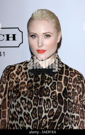 September 2011 - La, New York, USA - . . . . . . . . . . NUR US-VERKÄUFE . . . . . 23. September 2011, LA Hayley Hasselhoff, der am 23. September 2011 in Los Angeles bei der 9. Jährlichen Teen Vogue Young Hollywood Party in den Paramount Studios ankommt (Foto: © Sharkpixs/ZUMAPRESS.com) Stockfoto