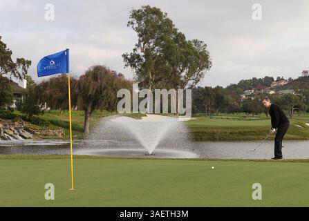 November 2011 - Carlsbad - 18. November 2011, Carlsbad, Kalifornien, USA |auf dem kürzlich renovierten Golfplatz La Costa Resort.| Foto: CHARLIE NEUMAN/San Diego Union-Tribune/ZUMA Press. (Bild: © The San Diego Union-Tribune/ZUMAPRESS.com) Stockfoto