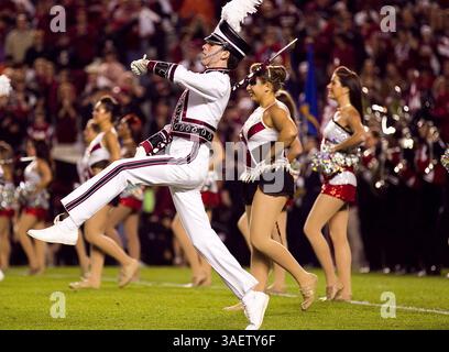 November 2011 - Columbia, South Carolina, USA S - South Carolina Marching Band vor dem Start des Fußballspiels South Carolina vs. Clemson. Die Gamecocks besiegen die Tiger 34 - 13. (Bild: © Tony Brown/Southcreek/ZUMAPRESS.com) Stockfoto
