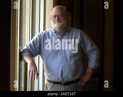 Dezember 2002; Berkeley, CA, USA; Robert Berring, ein 20-jähriger Juraprofessor der UC Berkeley, wurde am Mittwoch, den 11. Dezember 2002 in Berkeley, Kalifornien, zum Interimsdekan der UC Berkeley School of Law (Boalt Hall) ernannt Stockfoto