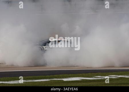 8. März 2015 – Las Vegas, NV, USA – Las Vegas, NV – 08. März 2015: Kevin Harvick (4) gewinnt den Kobalt Tools 400 auf dem Las Vegas Motor Speedway in Las Vegas, NV. (Kreditbild: © ASP/Cal Sport Media/ZUMAPRESS.com) Stockfoto