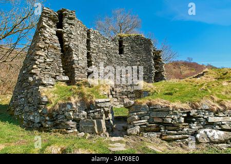 Dun Troddan Glenelg Scotland, ein 2000 Jahre alter Eisenzeitenbroch, den Trockenturm und den Eingang Stockfoto