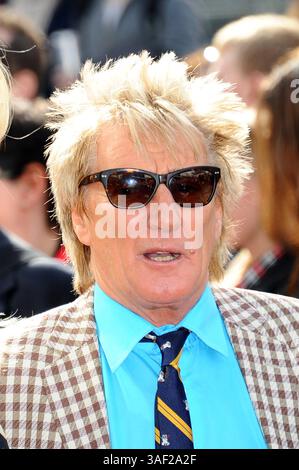 März 2015 - London, England - Rod Stewart nimmt am 12. März 2015 am Odeon Leicester Square in London, England bei den Prince's Trust & Samsung Celebre Success Awards Teil (Foto: © Famous/Ace Pictures/ZUMA Wire) Stockfoto
