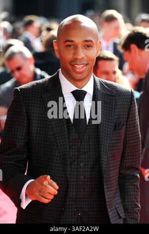 März 2015 – London, England – Thiery Henry nimmt am 12. März 2015 am Odeon Leicester Square in London, England an den Prince's Trust & Samsung Celebre Success Awards Teil (Foto: © Famous/Ace Pictures/ZUMA Wire) Stockfoto