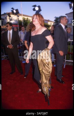 August 1998; Hollywood, CA, USA; KELLY LEBROCK nimmt an der Premiere von zu Unrecht beschuldigtem in Westwood, Kalifornien Teil. (Michelson - Miira/1998) Stockfoto