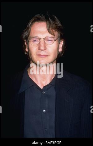 Oktober 1996; Hollywood, CA, USA; Schauspieler LIAM NEESON nimmt an der Premiere von Michael Collins Teil. (Michelson - Hutchins/1996) Stockfoto