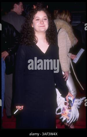 Oktober 1996; Hollywood, CA, USA; Schauspielerin SARA GILBERT nimmt an der Veranstaltung Romeo & Juliet Teil, die im Mann's Chinese Theater in Westwood, KALIFORNIEN stattfindet (Michelson - Hutchins/1996) Stockfoto