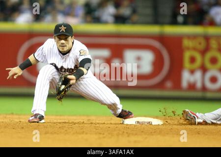 23. September 2009: Astros zweiter Baseman Kazuo Matsui (Credit Image: SGM/ZUMAPRESS.com) Stockfoto