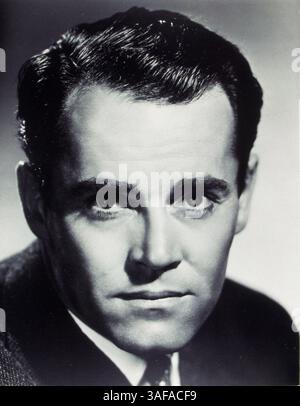 Juni 1942; Hollywood, Kalifornien, USA; HENRY FONDA 1942. (Kreditbild: Austral/ZUMAPRESS.com) Stockfoto