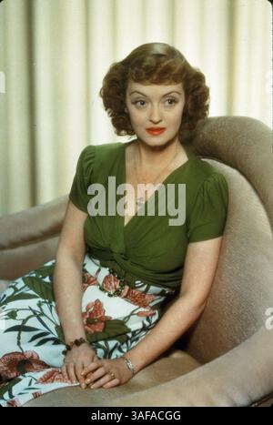 Juni 1942; Hollywood, Kalifornien, USA; BETTE DAVIS 1942. (Kreditbild: Austral/ZUMAPRESS.com) Stockfoto