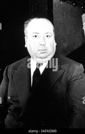 Juni 1942; Hollywood, Kalifornien, USA; ALFRED HITCHCOCK 1942. (Kreditbild: Austral/ZUMAPRESS.com) Stockfoto