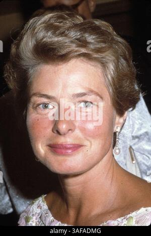 Juni 1950; Hollywood, Kalifornien, USA; 1950, im Bild: INGRID BERGMAN. (Kreditbild: Austral/ZUMAPRESS.com) Stockfoto