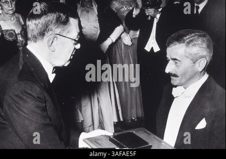 Juni 1950; Hollywood, Kalifornien, USA; WILLIAM FAULKNER 1950. (Kreditbild: Austral/ZUMAPRESS.com) Stockfoto