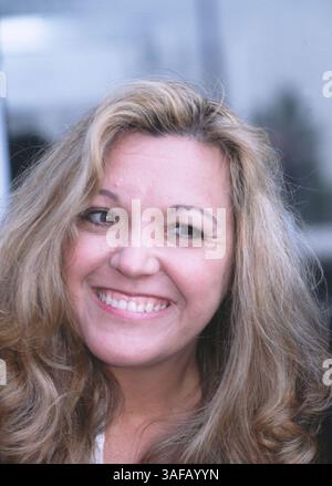 August 1996; Little Rock, Arkansas, USA; kontrollierender Partner der Bank und des Grundstücks in Whitewater, SUSAN MCDOUGAL. Whitewater, der populäre Name für ein gescheitertes Arkansas Immobilienunternehmen der Whitewater Development Corp. In den 1970er Jahren waren Gouverneur Bill Clinton und seine Frau Hillary Rodham Clinton Partner; der Name wird auch für die politischen Auswirkungen dieses Projekts verwendet. . (Bild: Spencer Tirey/ZUMAPRESS.com) Stockfoto