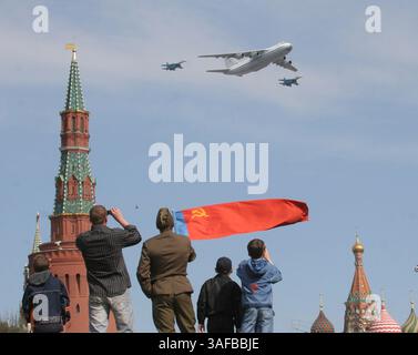 Mai 2008 – Moskau, Russland – zum ersten Mal seit 1990 (Credit Image: PhotoXpress/ZUMAPRESS.com) Stockfoto