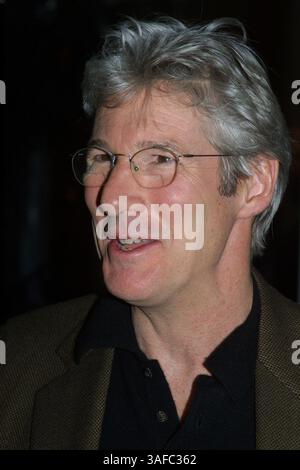 Januar 2003; Los Angeles, CA, USA; Schauspieler RICHARD GERE bei den AFI Awards iat The Gour Seasons in Los Angeles. (Kreditbild: ZUMA Press/ZUMAPRESS.com) Stockfoto