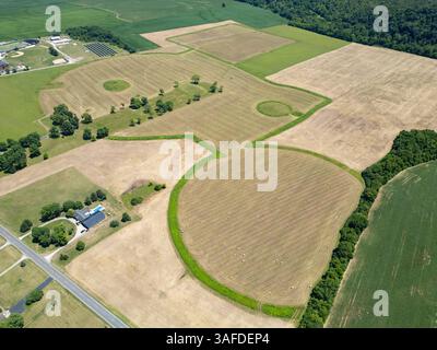 Seip Earthworks, Hopewell Culture National Historical Park, Chillicothe, OH 45601 Stockfoto