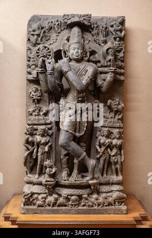 Krishna/Vishnu. Dharmasala, Jajpur, 12. Jahrhundert n. Chr. Stockfoto