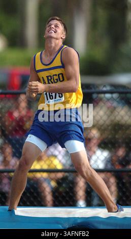 6.5.2005.Largo High Schools Grant Scelzi (Bild: St. Petersburg Times/ZUMAPRESS.com) Stockfoto