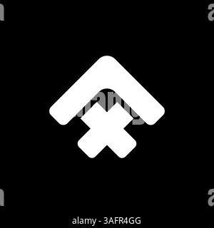 Letter Ax oder xa-Logo-Vorlage Stock Vektor