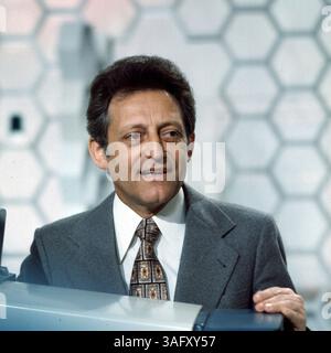 Dalli Dalli, Ratesendung mit Moderator Hans Rosenthal, Deutschland 1970er Jahre. Stockfoto