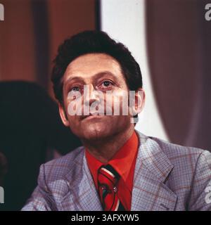 Dalli Dalli, Ratesendung mit Moderator Hans Rosenthal, Deutschland 1970er Jahre. Stockfoto