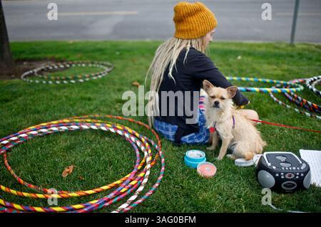 19. August 2012 - Seattle, Washington, USA - die Menschen nehmen an Hempfest in Seattle Teil. Die jährliche Veranstaltung ist das größte Marihuana-Festival des Landes. (Bild: © Nick Adams/ZUMAPRESS.com) Stockfoto