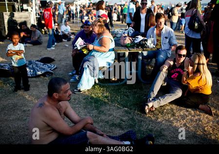 19. August 2012 - Seattle, Washington, USA - die Menschen nehmen an Hempfest in Seattle Teil. Die jährliche Veranstaltung ist das größte Marihuana-Festival des Landes. (Bild: © Nick Adams/ZUMAPRESS.com) Stockfoto