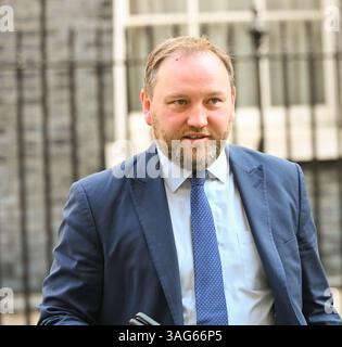 London, Großbritannien. April 2025. Ian Murray, schottischer Sekretär, bei einer Kabinettssitzung in der Downing Street 10 London. Quelle: Ian Davidson/Alamy Live News Stockfoto