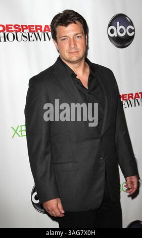 April 2012 - La, USA - . . . . . . . . . . NUR US-VERKÄUFE . . . . . 29. April 2012, LA Nathan Fillion bei der Desperate Housewives Finale Party im W Hotelon 29. April 2012 in Los Angeles (Foto: © Sharkpixs/ZUMAPRESS.com) Stockfoto