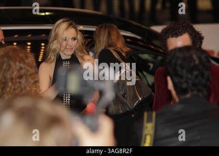 11. September 2012 – Toronto, Ontario, Kanada – Schauspielerin RACHEL MCADAMS kommt zur Passion-Premiere während des Toronto International Film Festivals 2012 im Winter Garden Theatre (Bild: © Christopher Drost/SHIFT Digital/ZUMAPRESS.com) Stockfoto