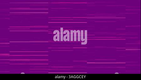 Bild mehrerer lila Lichtspuren, die sich in hypnotischer Bewegung im Hintergrund bewegen Stockfoto