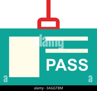 Vektorbild des Symbols „Karte übergeben“. Geeignet für mobile Apps, Web-Apps und Printmedien. Stock Vektor