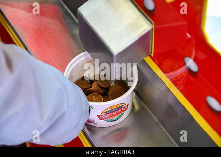 Pot mit 2 Pers Stockfoto