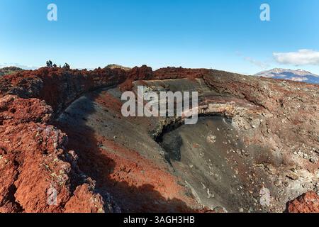 Tongariro Nationalpark atemberaubende Landschaft Stockfoto