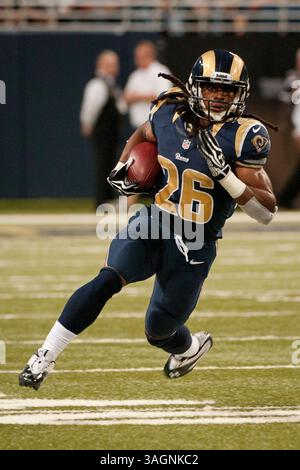 16. September 2012: Daryl Richardson (26) von den St. Louis Rams während eines regulären Saisonspiels zwischen den Washington Redskins und den St. Louis Rams im Edward Jones Dome in St. Louis Mo. (Bild: © Danny Reise/Cal Sport Media/ZUMAPRESS.com) Stockfoto