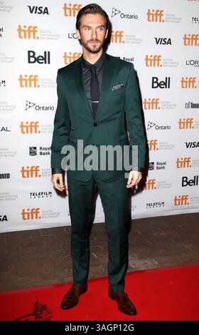 Dan Stevens beim TIFF-Fotogespräch für „The Guest“ in Toronto, Kanada - 13. September 2014 Stockfoto